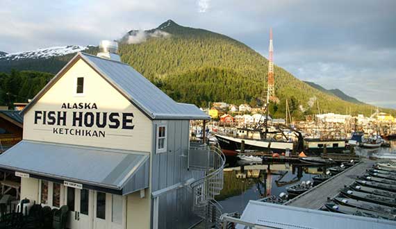 Dine at the Alaska Fish House in Ketchikan Alaska