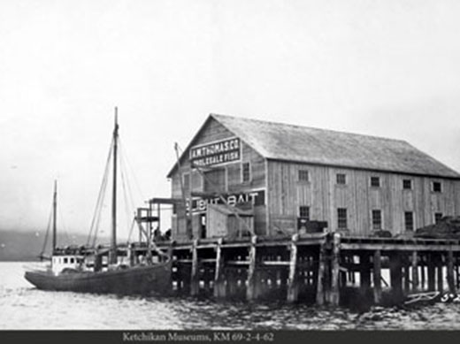  Ketchikan Fishing Cannery from the Past