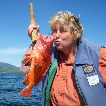 Baranof Fishing Guide Beth Antonsen