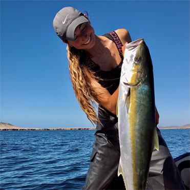 Baranof Fishing Guide Lindsey Parent