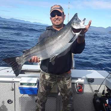 Baranof Fishing Guide Richard Solorio