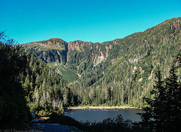 Lower & Upper Silvis Lakes and Mahoney Mountain (3350 ft.) Image