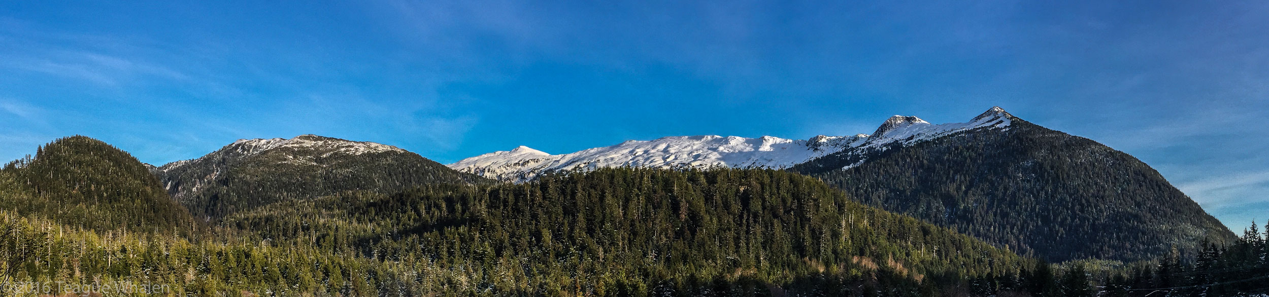 Deer Mountain View from downtown Ketchikan photo