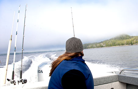 Day-of fishing charters and excursions in Ketchikan.