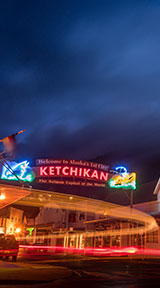 Downtown Ketchikan, Alaska