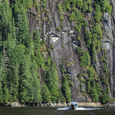 Punch bowl cove Misty Fjords